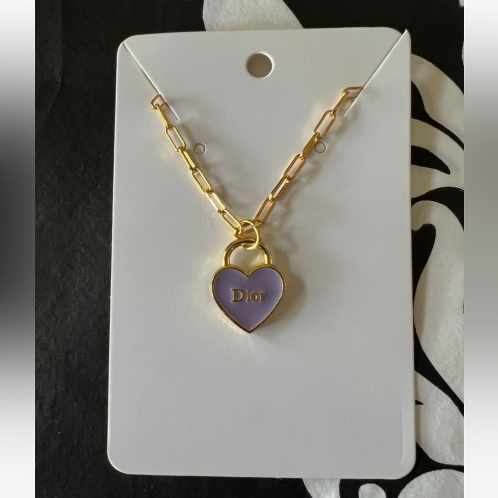 christian dior charm repurposed into bracelet